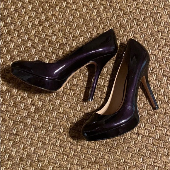 Joan and David high black rounded toe heels - Picture 1 of 3